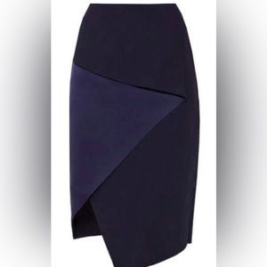 Ted Baker Tobola Asymmetric fold skirt